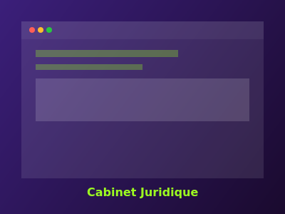 Site cabinet juridique