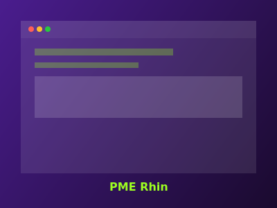 Site PME Rhin